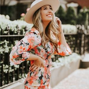 Stretchy Floral Dress